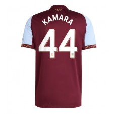 Aston Villa Boubacar Kamara #44 Hjemmedrakt 2025-26 Kortermet
